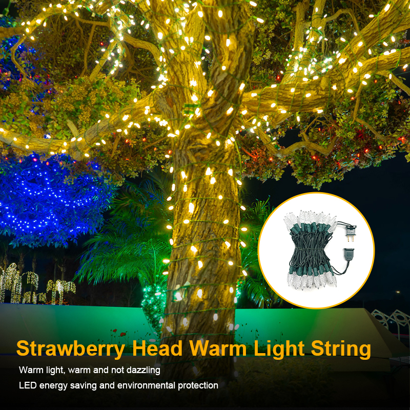 HCP173 C6草莓头灯串